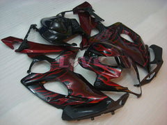 Flame - Black Fairings and Bodywork For 2005-2006 GSX-R1000 #LF5899