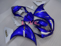 Factory Style - Blue White Fairings and Bodywork For 2012-2014 YZF-R1 #LF3630
