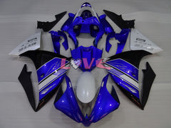 GYTR - Blue White Black Fairings and Bodywork For 2012-2014 YZF-R1 #LF3631