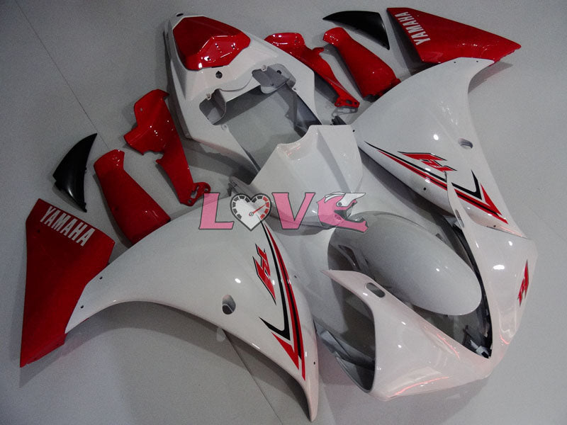 Factory Style - Red White Fairings and Bodywork For 2009-2011 YZF-R1 #LF3638