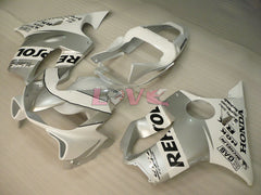 Repsol - White Silver Fairings and Bodywork For 2001-2003 CBR600F4i #LF7636