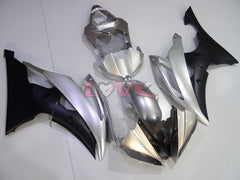 Factory Style - Black Silver Fairings and Bodywork For 2008-2016 YZF-R6 #LF3394