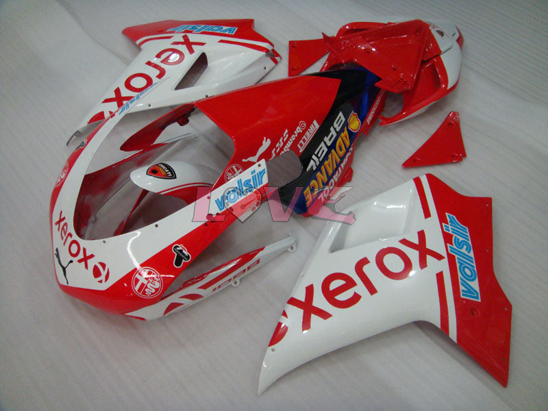 Xerox - Red White Fairings and Bodywork For 2007-2009 1098 #LF5622