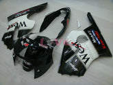 West - White Black Fairings and Bodywork For 2000-2001 NINJA ZX-12R #LF4868