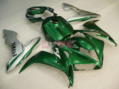 Factory Style - Green Silver Fairings and Bodywork For 2004-2006 YZF-R1 #LF6989