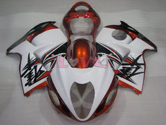 Factory Style - Orange White Fairings and Bodywork For 1999-2007 Hayabusa #LF3767
