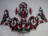 Customize - Red White Black Fairings and Bodywork For 2013-2016 CBR600RR #LF4419