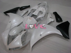 No sticker / decal Factory Style - White Fairings and Bodywork For 2009-2011 YZF-R1 #LF3653