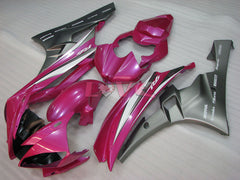 MOTUL - Grey Pink Fairings and Bodywork For 2006-2007 YZF-R6 #LF3458