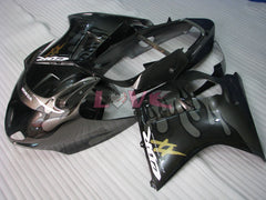 Flame - Black Grey Fairings and Bodywork For 1996-2007 CBR1100XX #LF5136