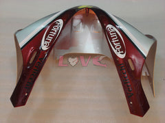 Fortuna - Red Silver Fairings and Bodywork For 2000-2001 YZF-R1 #LF7061