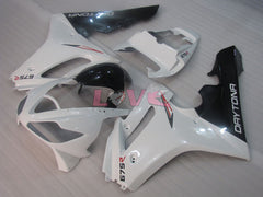 Factory Style - White Black Fairings and Bodywork For 2006-2008 Daytona 675 #LF3055