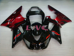 Factory Style - Red Black Fairings and Bodywork For 1998-1999 YZF-R1 #LF7079
