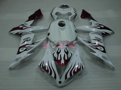 Customize - Red White Fairings and Bodywork For 2004-2006 YZF-R1 #LF3703