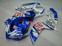 FIAT - Blue White Fairings and Bodywork For 2007-2008 YZF-R1 #LF6971