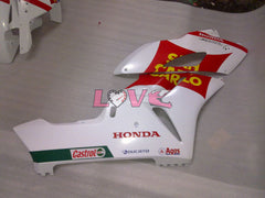 San Carlo - Red White Fairings and Bodywork For 2004-2005 CBR1000RR #LF4413