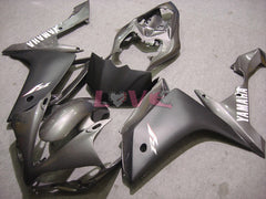 Factory Style - Black Silver Matte Fairings and Bodywork For 2007-2008 YZF-R1 #LF6956