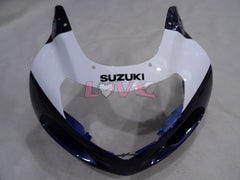 Factory Style - White Black Fairings and Bodywork For 2001-2003 GSX-R600 #LF4238