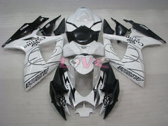 Corona - White Black Fairings and Bodywork For 2006-2007 GSX-R600 #LF6398