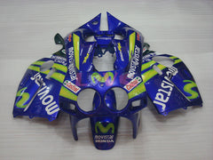 Movistar - Yellow Blue Fairings and Bodywork For 1988-1989 CBR250RR #LF5050