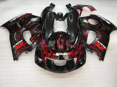 Flame - Black Fairings and Bodywork For 1997-2000 GSX-R600 #LF4301