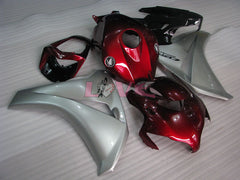 Fireblade - Red Silver Fairings and Bodywork For 2008-2011 CBR1000RR #LF7153