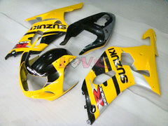 Factory Style - Yellow Black Fairings and Bodywork For 2000-2002 GSX-R1000 #LF6064