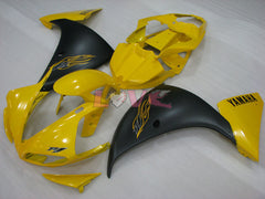 Factory Style - Yellow Black Matte Fairings and Bodywork For 2009-2011 YZF-R1 #LF3644