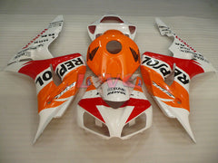 Repsol - Orange Yellow Fairings and Bodywork For 2006-2007 CBR1000RR #LF7189