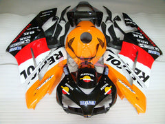 Repsol - Orange Black Fairings and Bodywork For 2004-2005 CBR1000RR #LF7299
