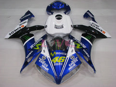 Monster - Blue White Black Fairings and Bodywork For 2004-2006 YZF-R1 #LF3691