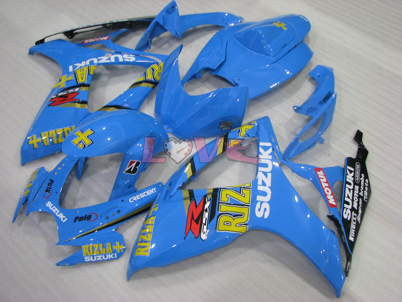 Rizla+ - Blue Fairings and Bodywork For 2006-2007 GSX-R750 #LF3996
