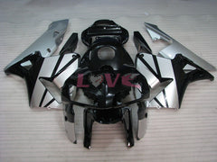 Factory Style - Black Silver Fairings and Bodywork For 2005-2006 CBR600RR #LF7513