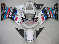 MOTUL - White Black Fairings and Bodywork For 2001-2003 GSX-R600 #LF6772