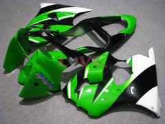 Factory Style - Green Black Fairings and Bodywork For 2000-2002 NINJA ZX-6R #LF6158