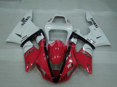 Factory Style - Red White Fairings and Bodywork For 2000-2001 YZF-R1 #LF3627