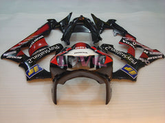 DUNLOP Play Station - Red Black Fairings and Bodywork For 2000-2001 CBR929RR #LF5203