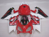Customize - Red White Black Fairings and Bodywork For 2004-2009 RS125 #LF3084