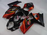 Factory Style - Orange Black Fairings and Bodywork For 2007-2008 GSX-R1000 #LF3823