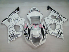 Corona - White Black Fairings and Bodywork For 2003-2004 GSX-R1000 #LF6133