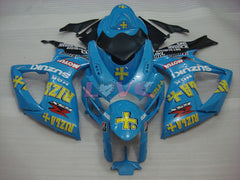 MOTUL Rizla+ - Blue Black Fairings and Bodywork For 2006-2007 GSX-R600 #LF6254