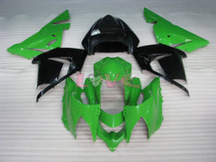 Factory Style - Green Black Fairings and Bodywork For 2004-2005 NINJA ZX-10R #LF6339
