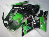 Monster - Green Black Fairings and Bodywork For 2003-2004 NINJA ZX-6R #LF3316
