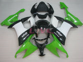 Factory Style - Green White Black Fairings and Bodywork For 2008-2010 NINJA ZX-10R #LF3252