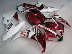 FIAT - Red White Fairings and Bodywork For 2004-2006 YZF-R1 #LF3708