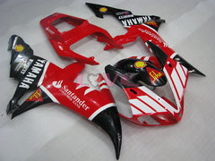 Santander - Red Black Fairings and Bodywork For 2002-2003 YZF-R1 #LF3588
