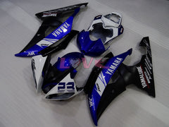 Factory Style - Blue White Black Fairings and Bodywork For 2008-2016 YZF-R6 #LF3397