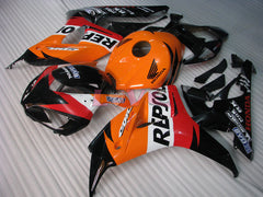 Repsol - Orange Black Fairings and Bodywork For 2006-2007 CBR1000RR #LF4354