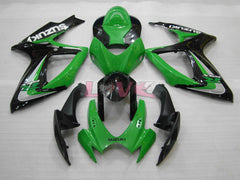 Factory Style - Green Black Fairings and Bodywork For 2006-2007 GSX-R750 #LF3986