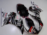 FIAT - White Black Fairings and Bodywork For 2003-2004 YZF-R6 #LF3541